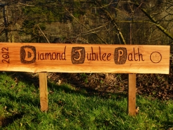 Commemorative Signage by Ozzy MacKinnon of Earlston
